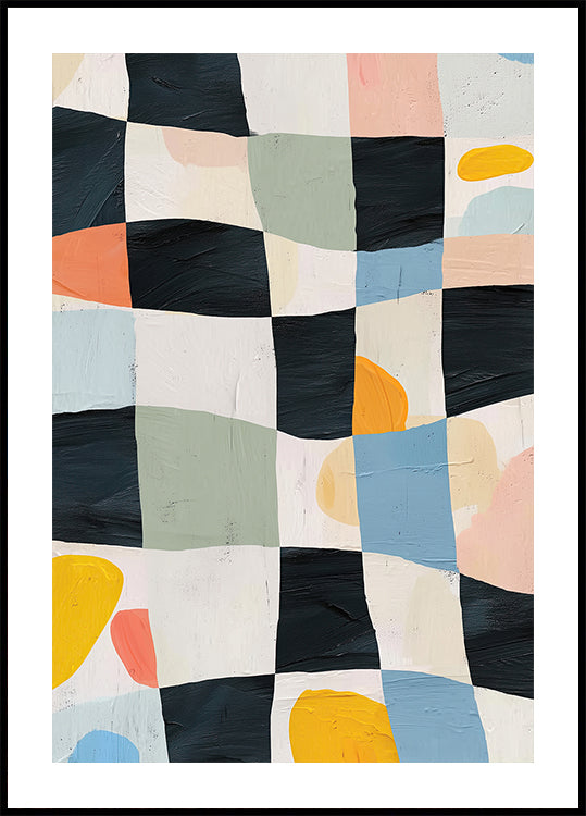 Color Geometry I Plakat