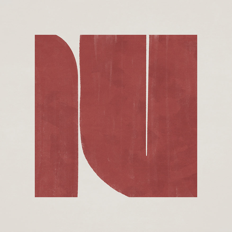 Crimson Curves Plakat