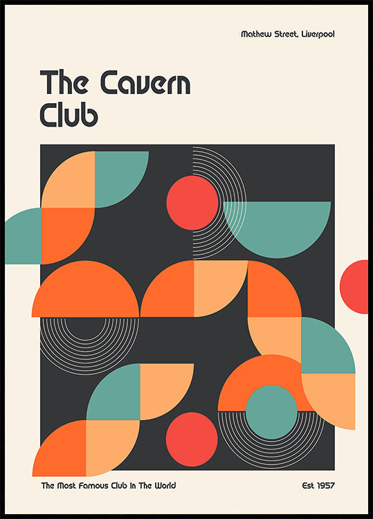Cavern Club Design Poster Plakat