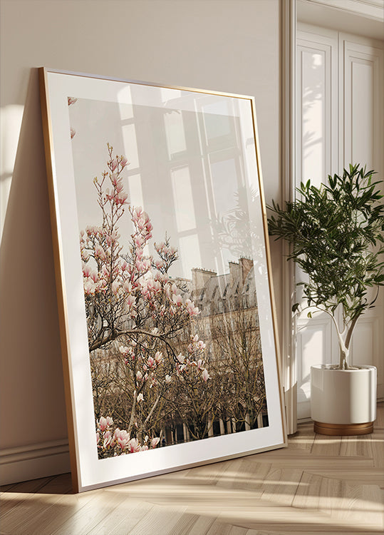 Parismagnoliaii Ratioiso Plakat