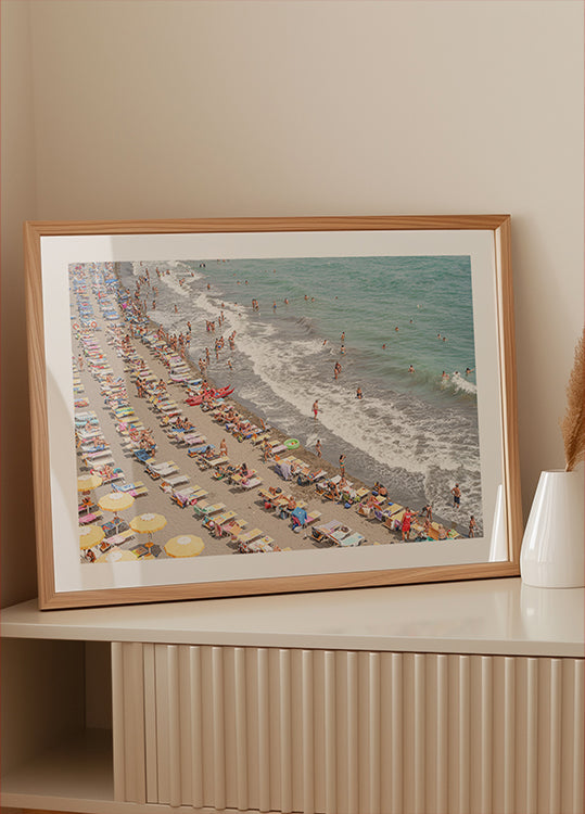 Amalfi Beach Day Plakat
