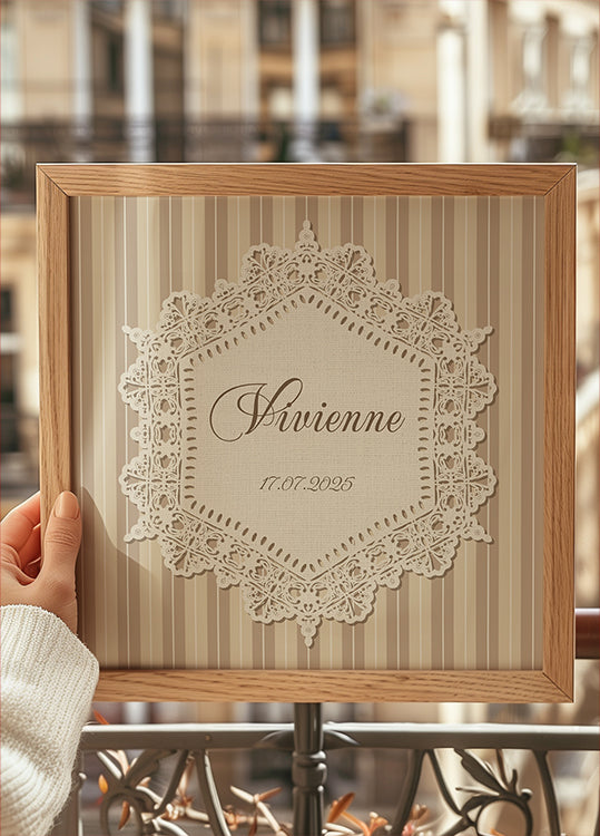 Lacy Name Personal Plakat