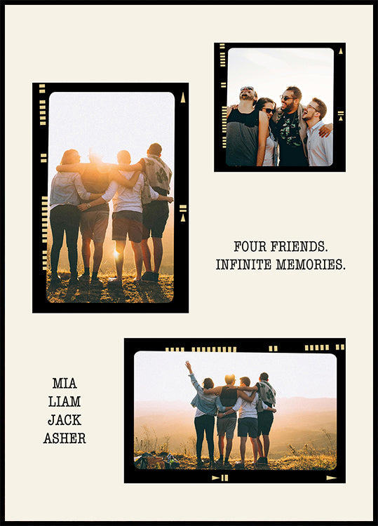 Analog Photofilm Personal Plakat