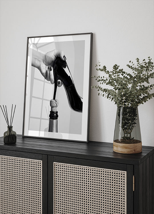 High-Heeled Wine Opener Plakat