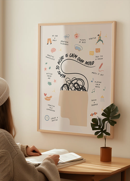 Way To Calm Mind Plakat