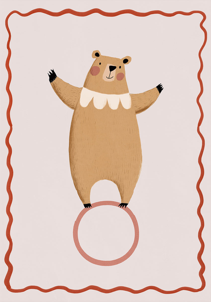 Balancingbear Plakat