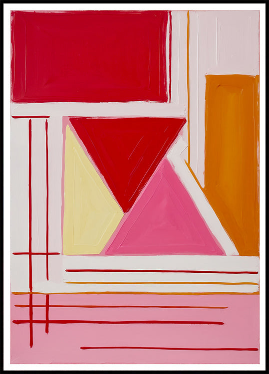 Geometric Harmony Plakat