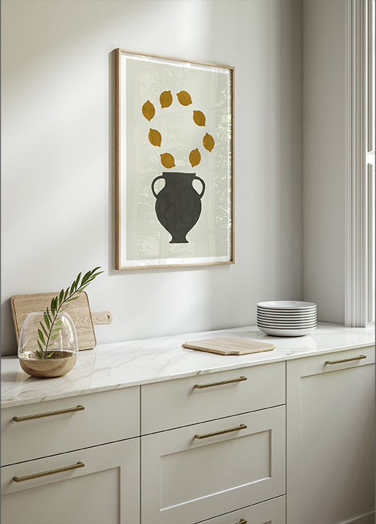 Citrus &amp; Clay Study 1 Plakat