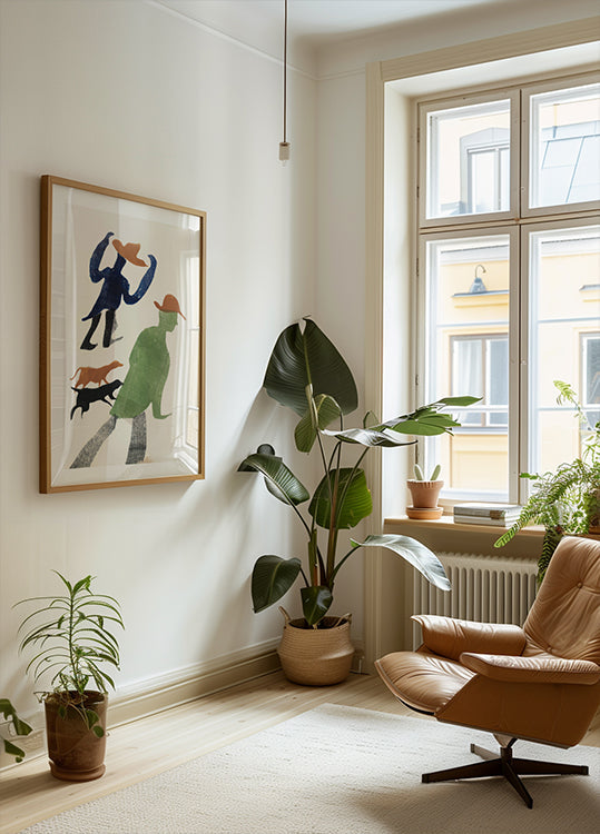 Cowboys - Hot Printing Plakat