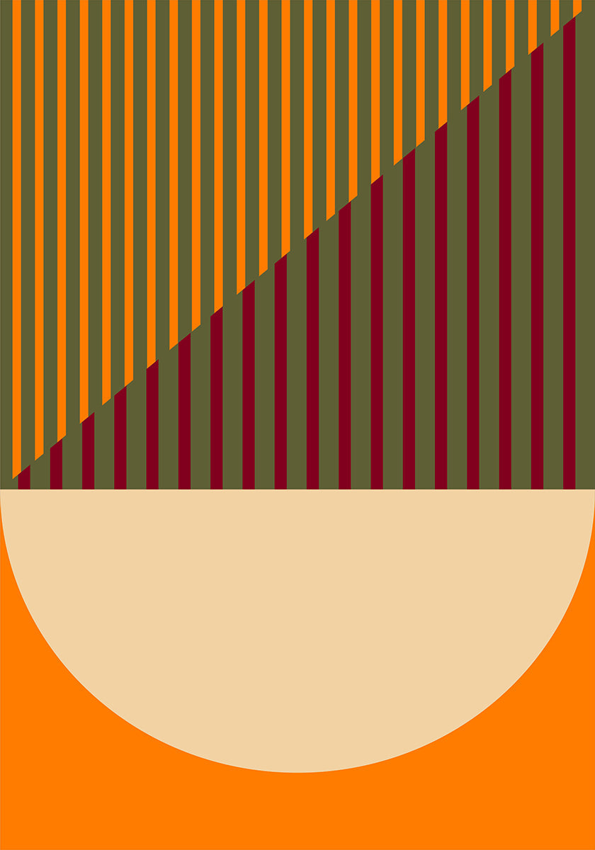 Geometric Spring Summer Plakat