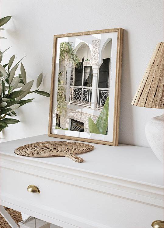 Morning In the Riad Plakat