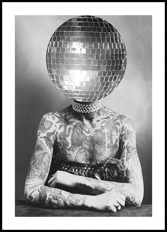 DISCO VINTAGE PORTRAIT Plakat