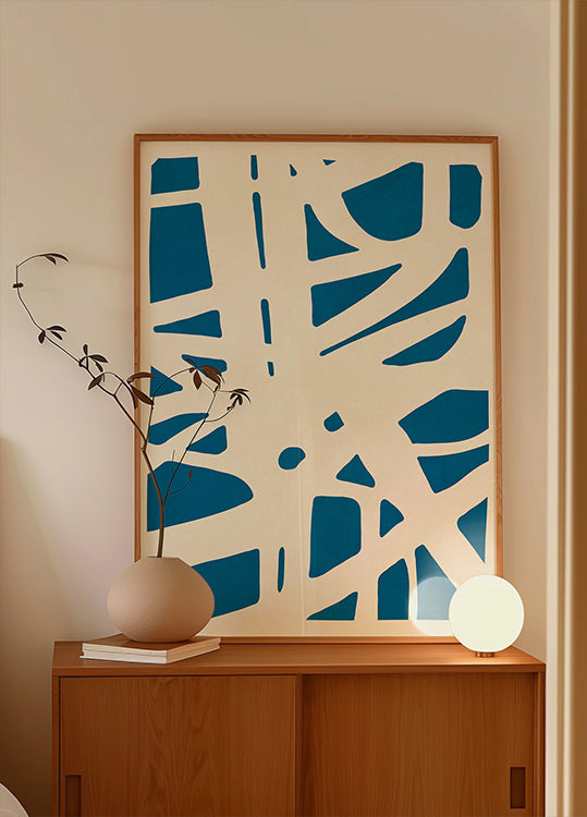 Expressive lines 7 Plakat