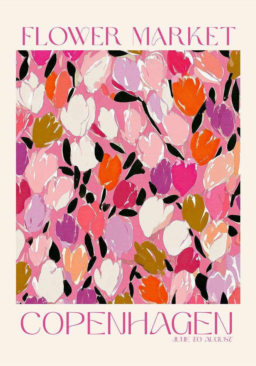 Flowermarket Plakat