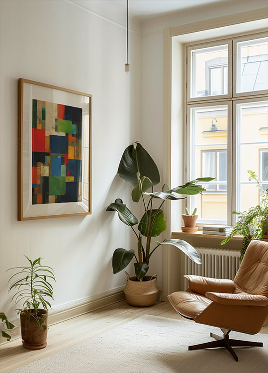 Painted Blocks Plakat