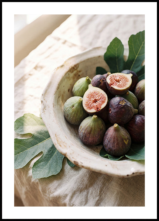 Figs In a Bowl Plakat
