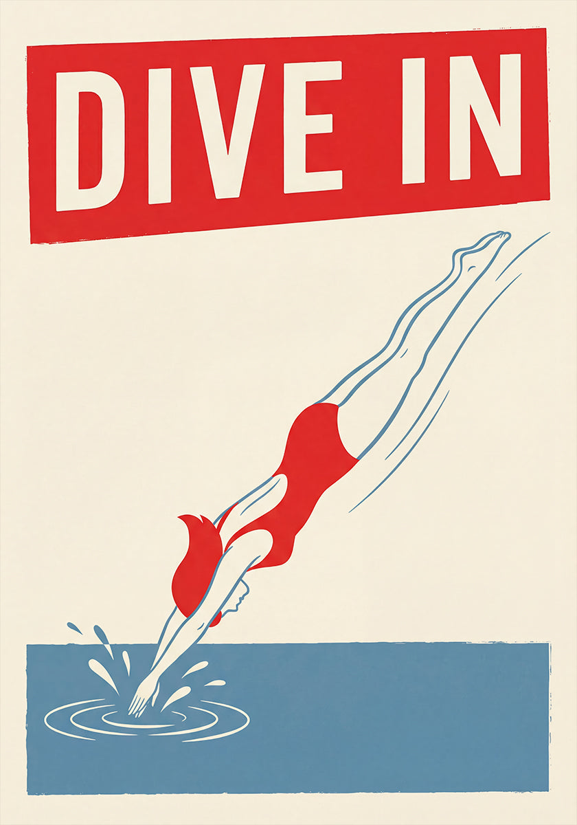 Dive In Plakat