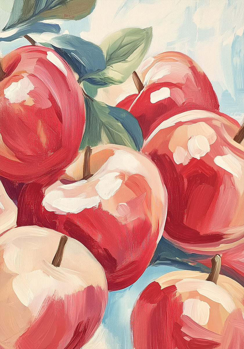 Apples Painting Plakat