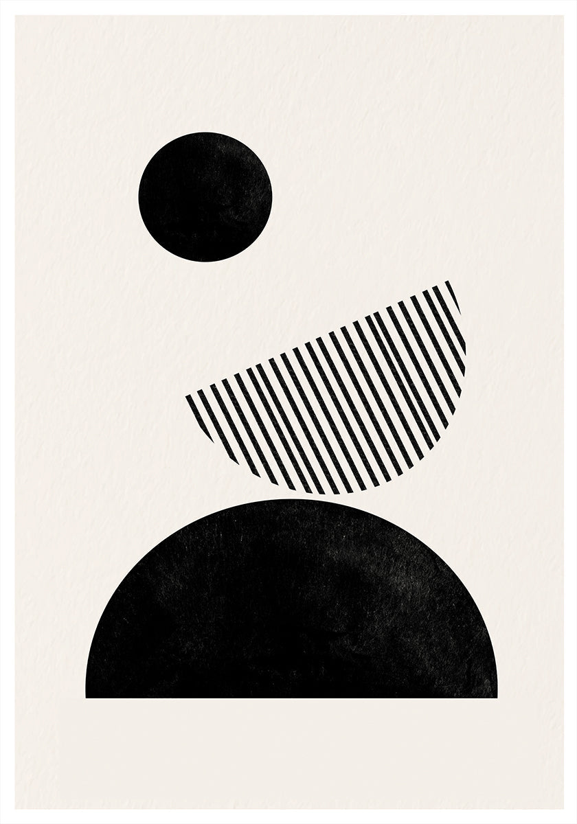 Geometric Harmony Plakat