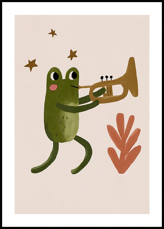 Frogandtrumpet Plakat