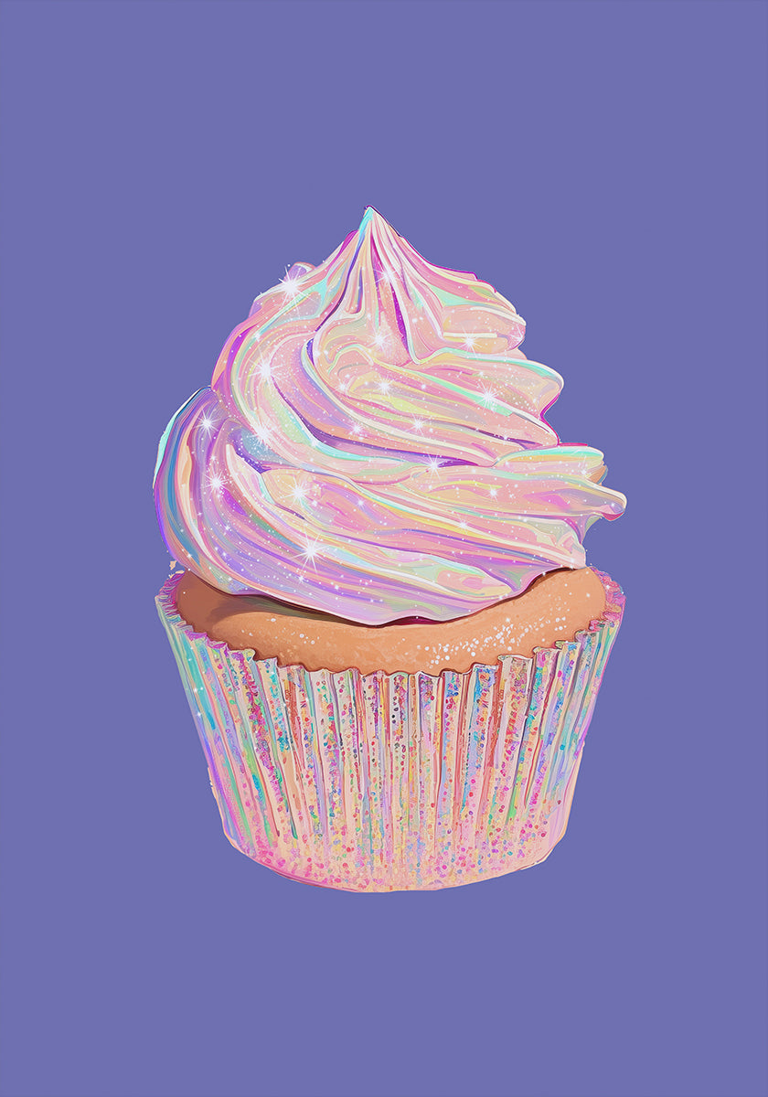 Rainbow Cupcake Plakat