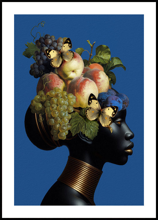 Gold and Fruit Plakat
