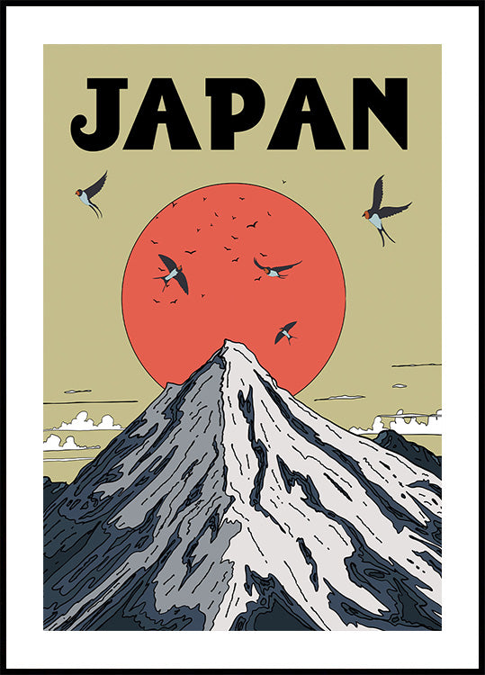 Japan Travel Plakat