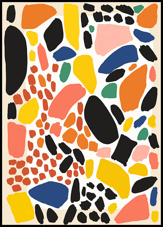 Colorful Fragments Plakat