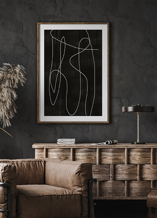 Abstract Line No2. Plakat