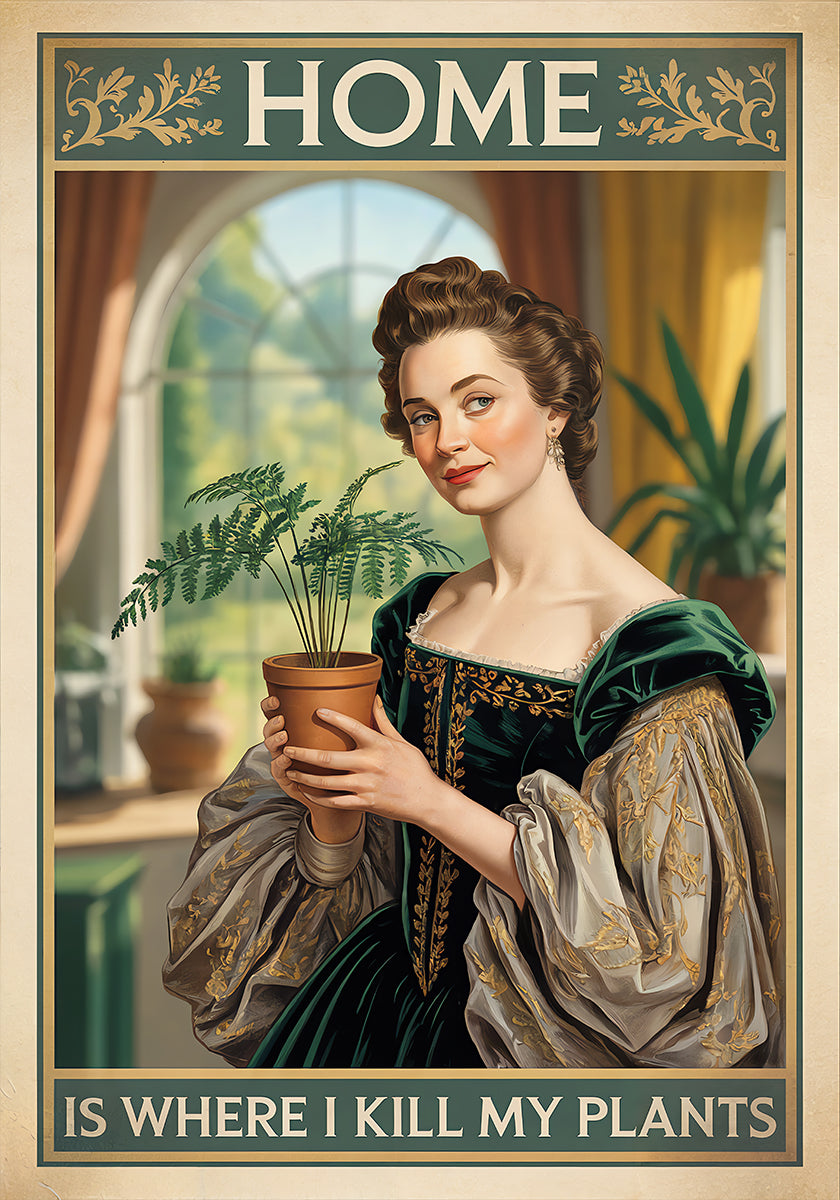 Plant Peril at Home Plakat
