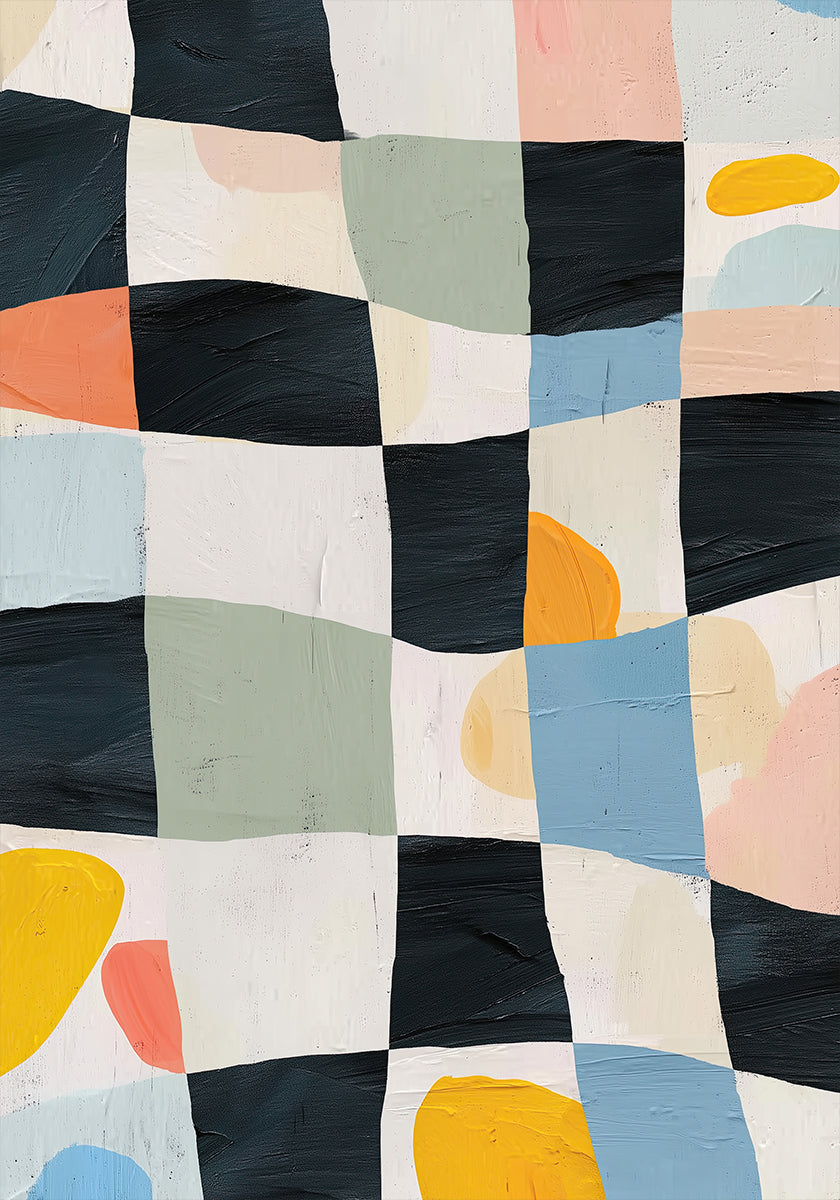 Color Geometry I Plakat