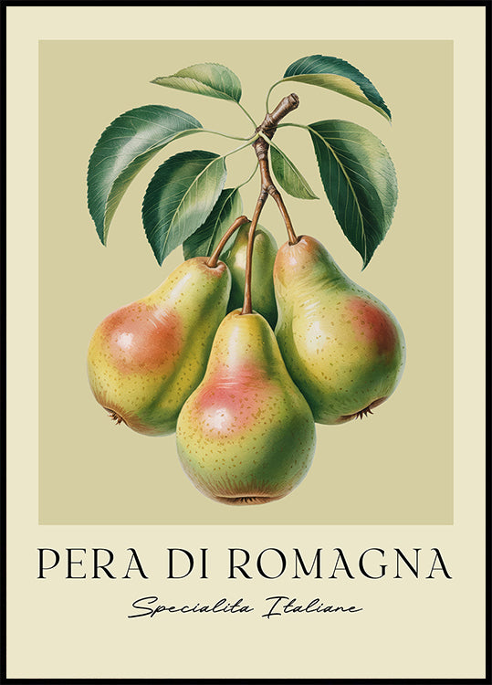 Pera Di Romagna Plakat