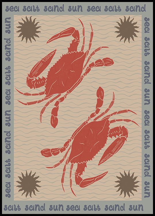 Carbs marine life Plakat