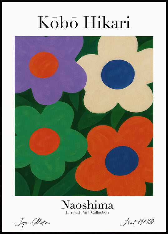 Floral Harmony Plakat