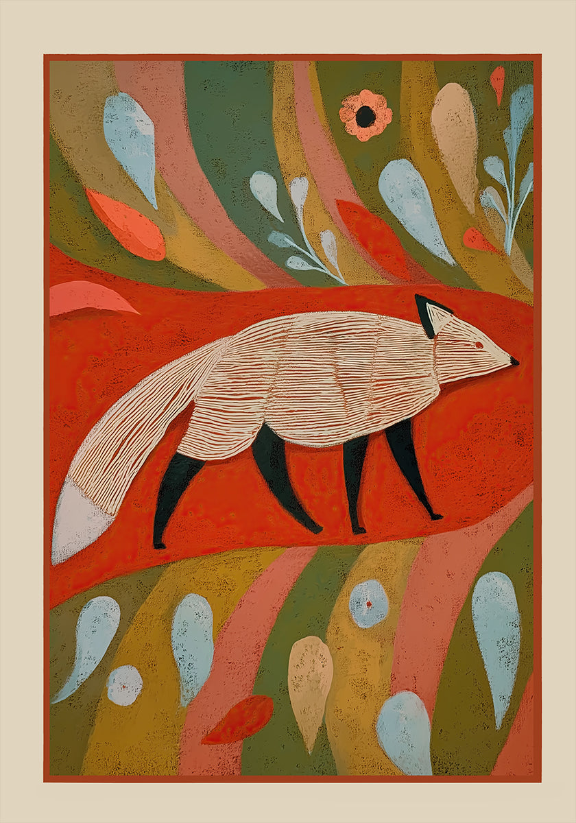 Autumn Fox Plakat
