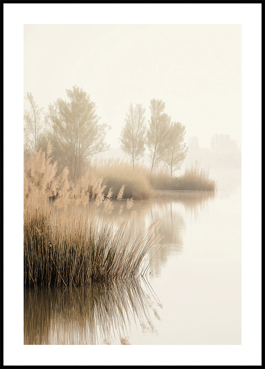 Misty Lake Plakat