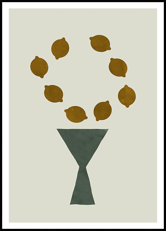 Citrus &amp; Clay Study 2 Plakat