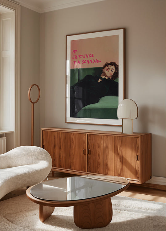 My existence is a scandal Plakat