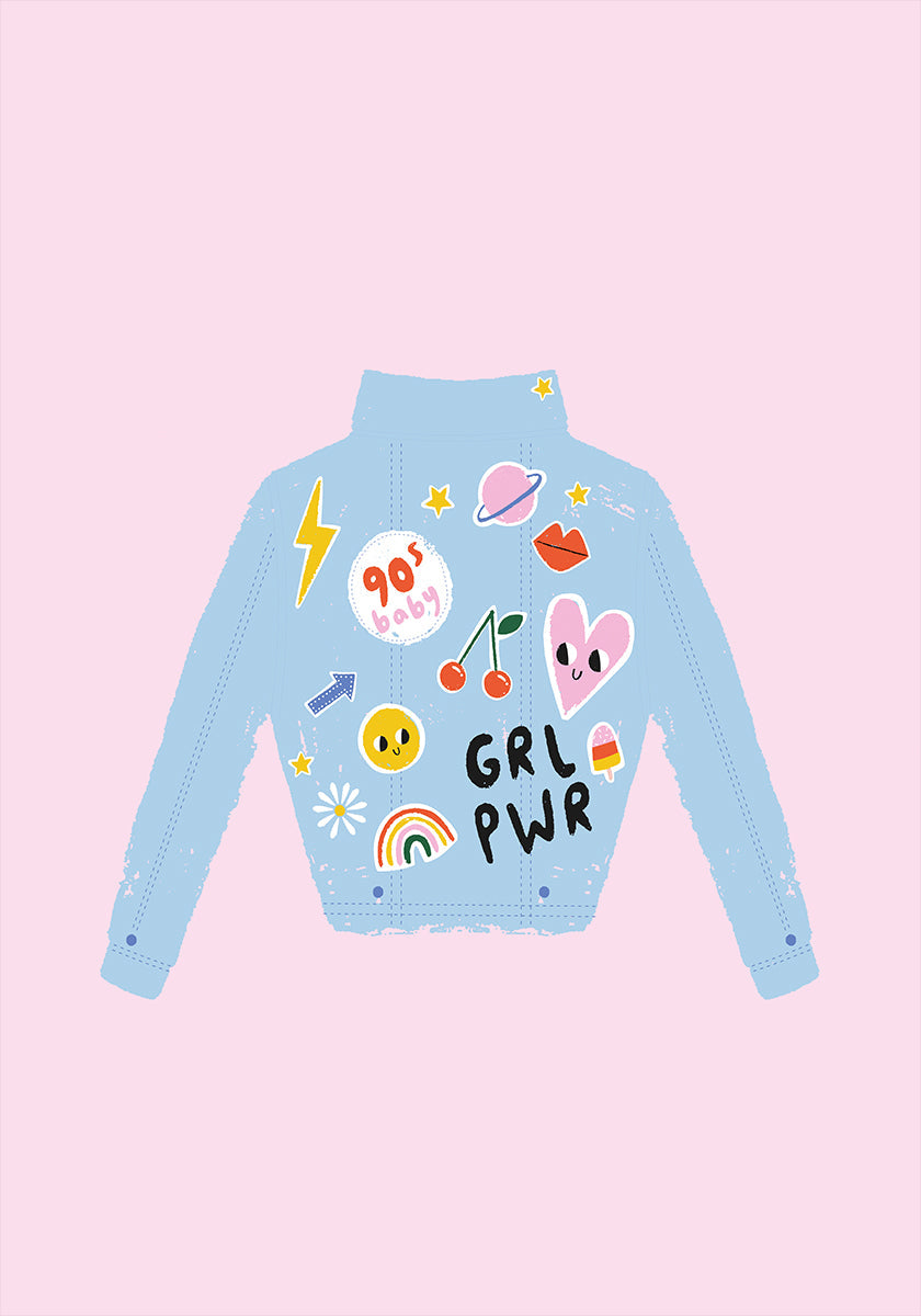 90s Baby Plakat