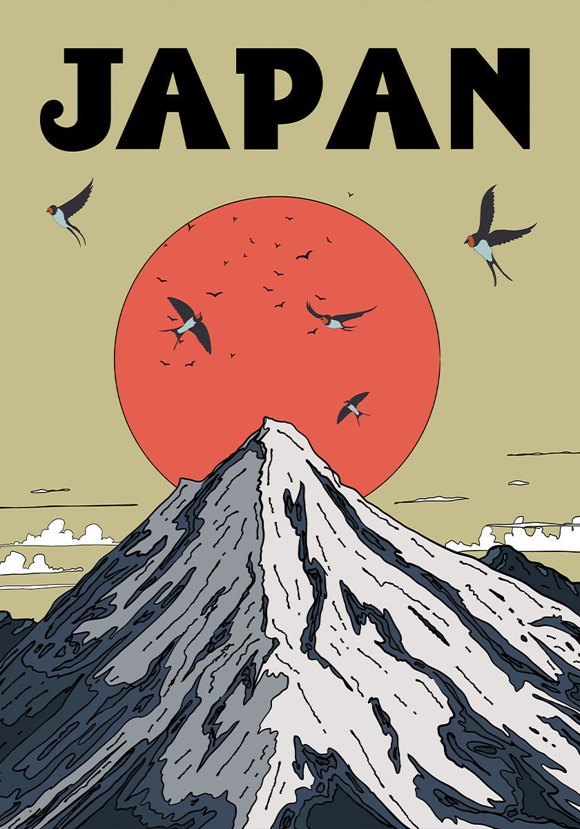 Japan Travel Plakat