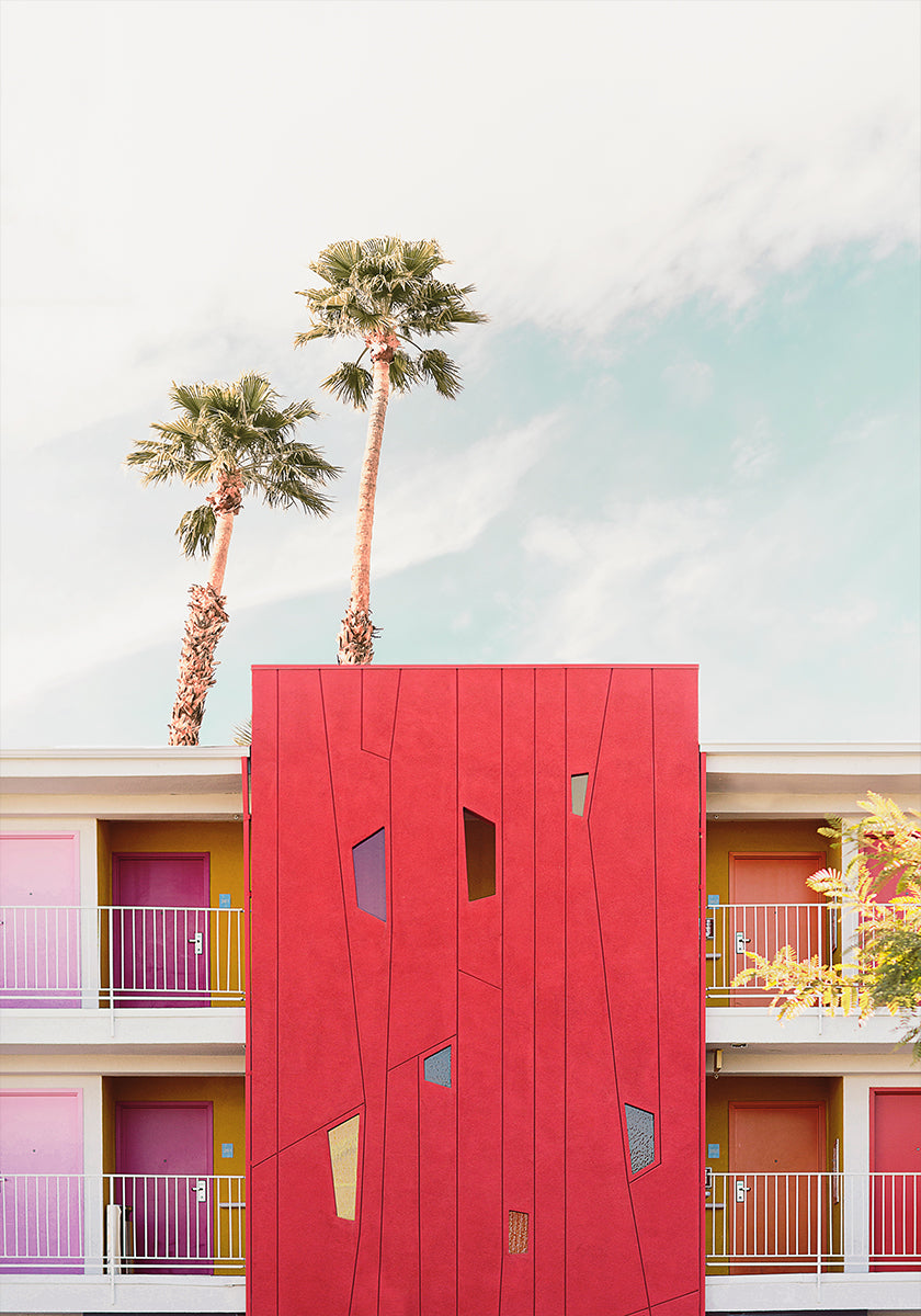 Palm Springs Colors Plakat