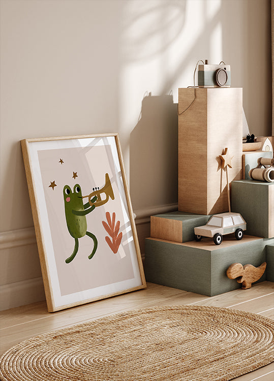 Frogandtrumpet Plakat