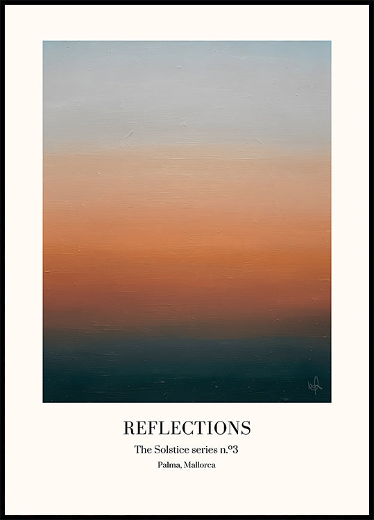 Reflections - the Solstice Series Nr. 3 Plakat