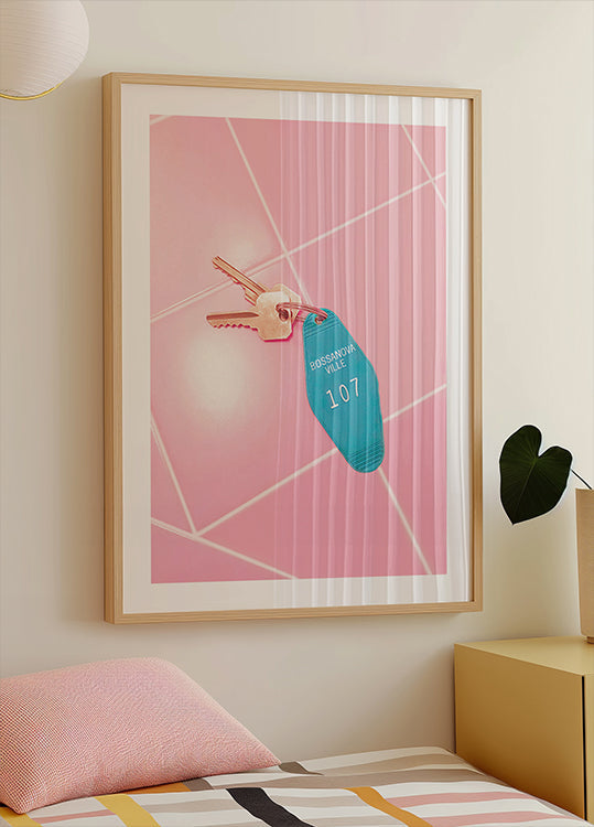 Motel Room Keys Plakat