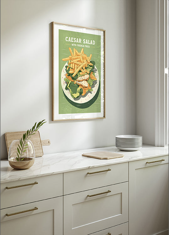 Caesar Salad Plakat