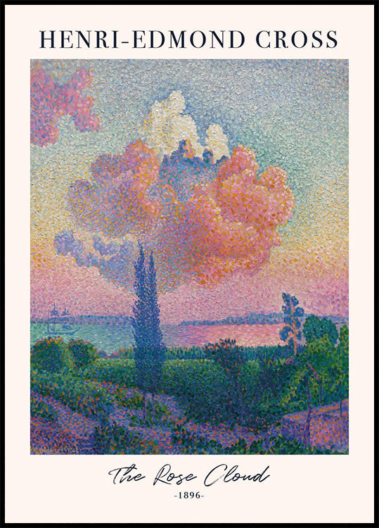 The Rose Cloud Landscape Plakat