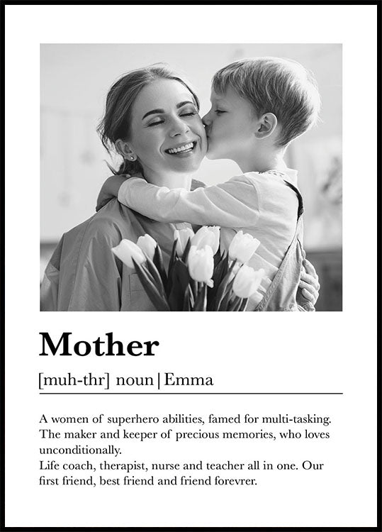 Personal print Mom Plakat