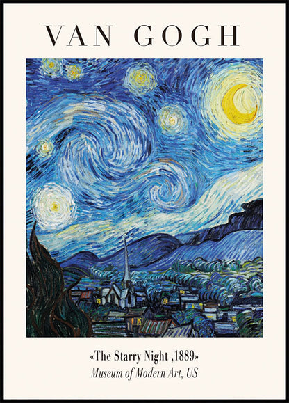 The Starry Night Plakat