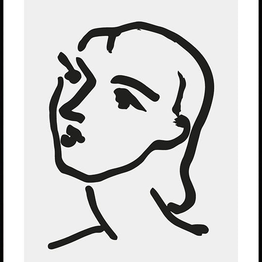 H. Matisse Nadia Aux Cheveux Lisses Plakat