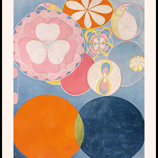 Colorful Abstract Art by Hilma Af Klint Plakat